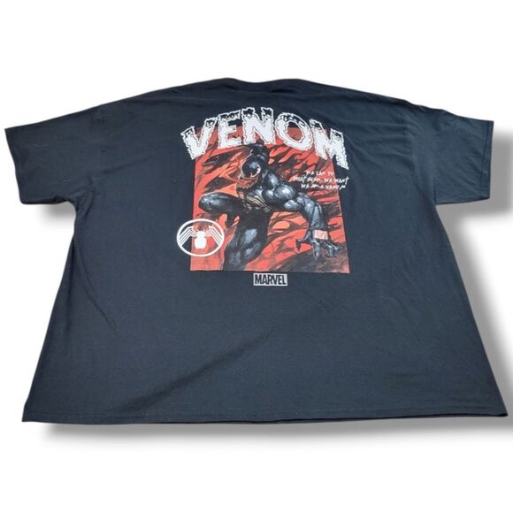 New Marvel Shirt Size 5XL Marvel Comics Graphic Tee Venom Graphic Print T-Shirt - Picture 5 of 7